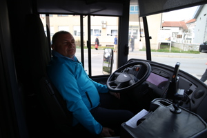 električni bus, vozač